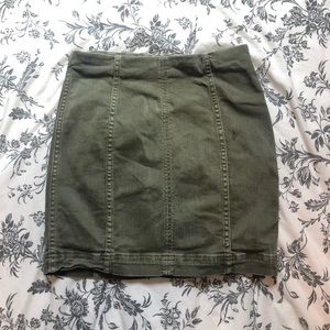 Free people denim skirt